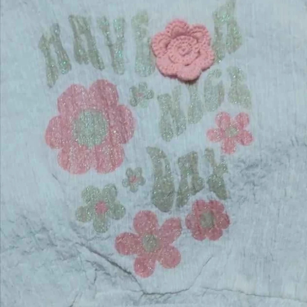 NWT Kids Floral Matching Set - White and Pink